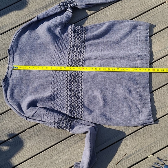 Columbia wool blend patterned sweater men's Sz XXL - Picture 7 of 8